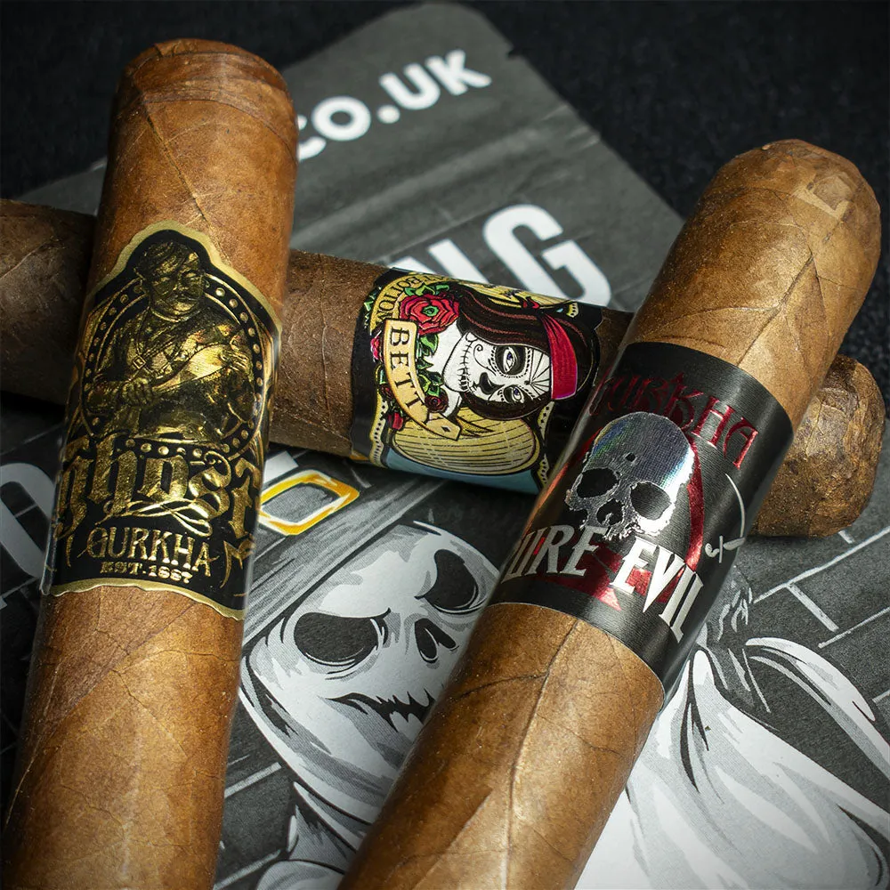 2024 Limited Edition Halloween Horror 3 Cigar Sampler - Ghost Pack