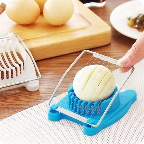 2413 Plastic Multi Purpose Egg Cutter / Slicer with Stainless Steel Wires