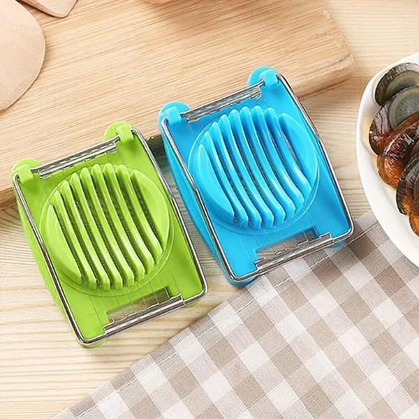 2413 Plastic Multi Purpose Egg Cutter / Slicer with Stainless Steel Wires