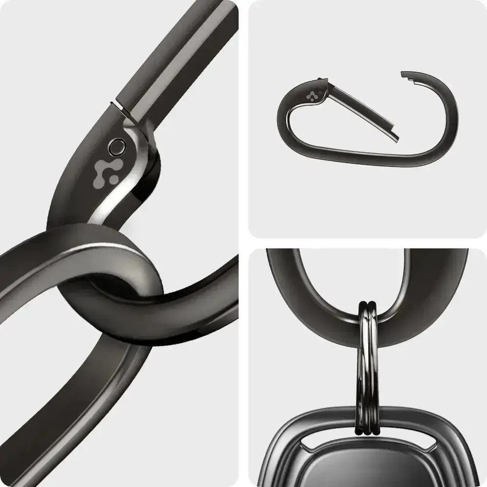 [3 Pack] Carabiner Clips D Ring Spring Snap Hook