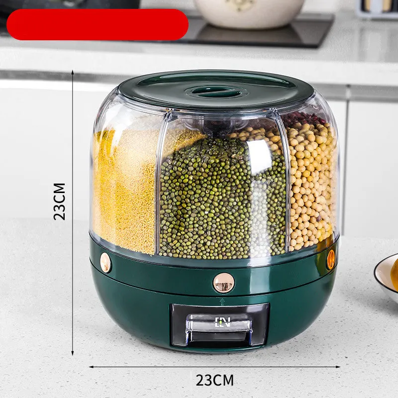 360° Rotating Large Food Dispenser