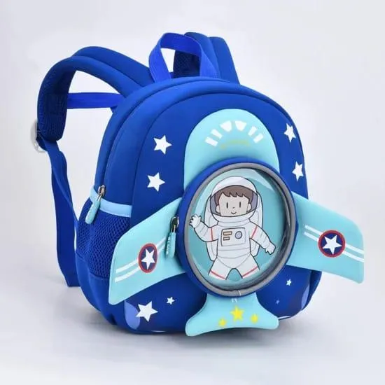 3D Plane Shape Backpack for Kindergarten kids