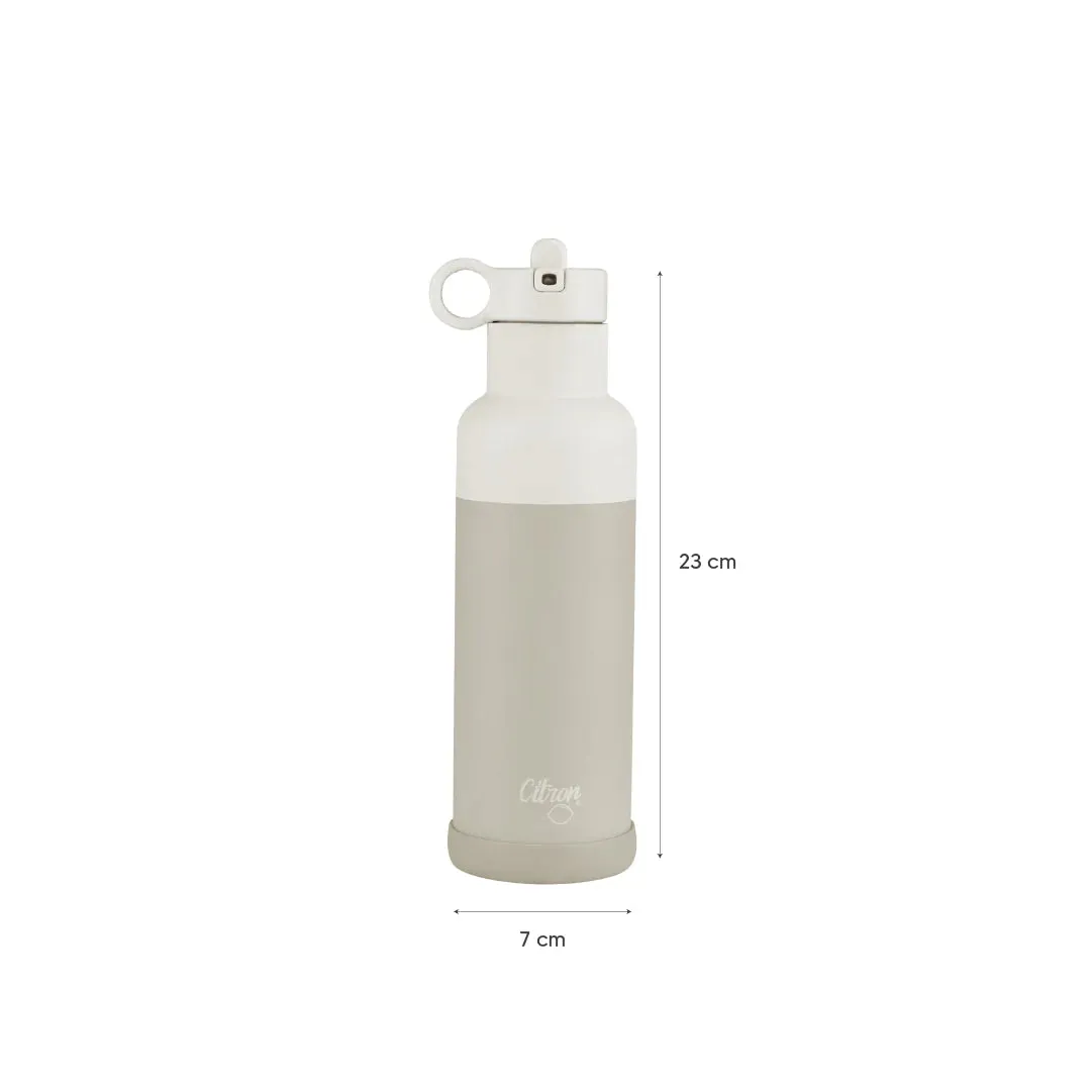 500ml Insulated Water Bottle Brown