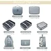 8 pcs Set Travel Luggage Organizer Packing Cube