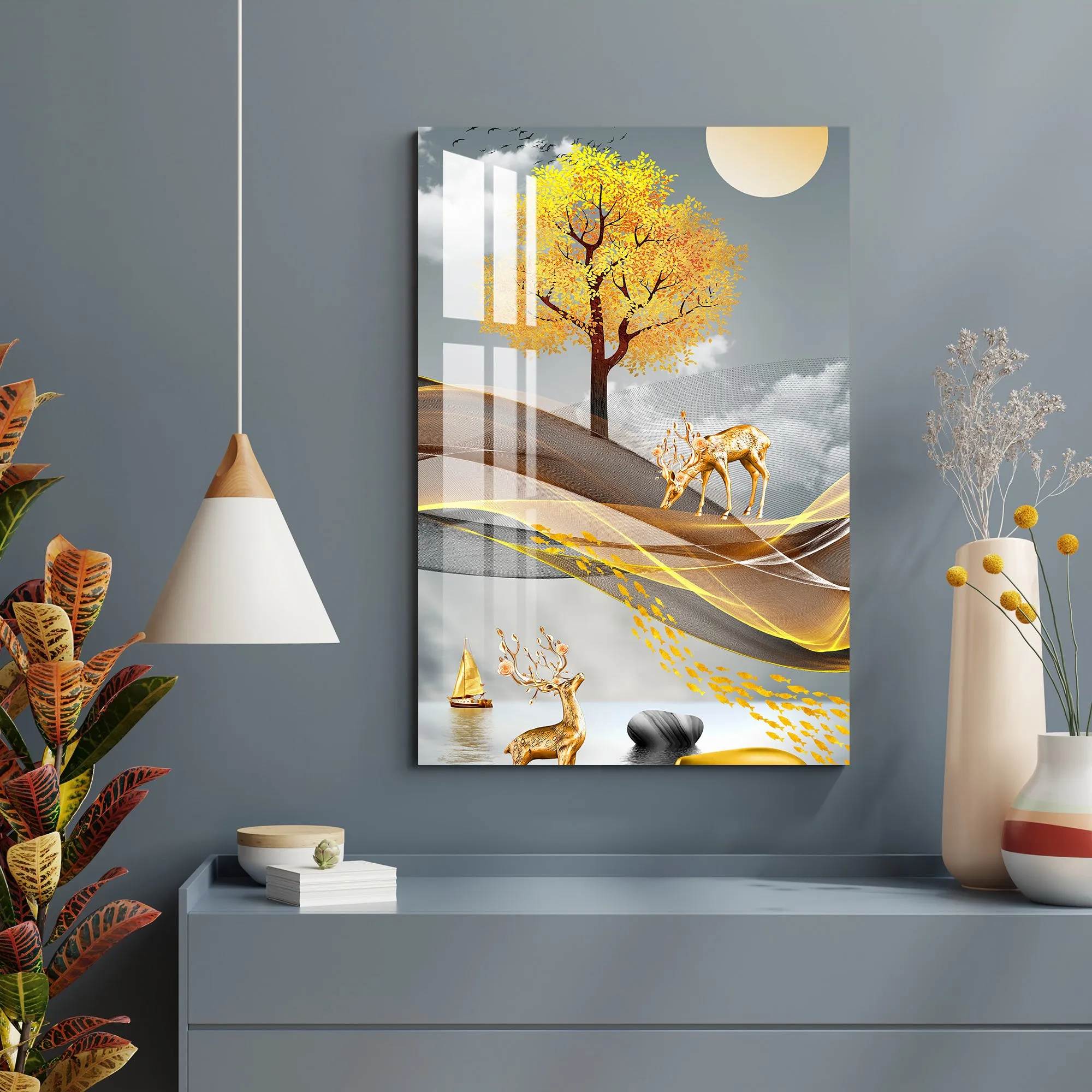 Abstract Scenery Acrylic Wall Art