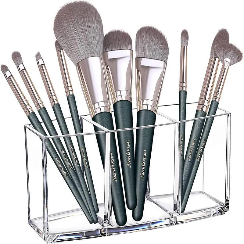 Acrylic Make-Up Brush Organizer