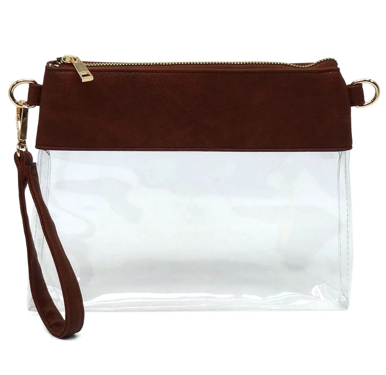 AD200T Game Day Clear Crossbody Bag/Clutch