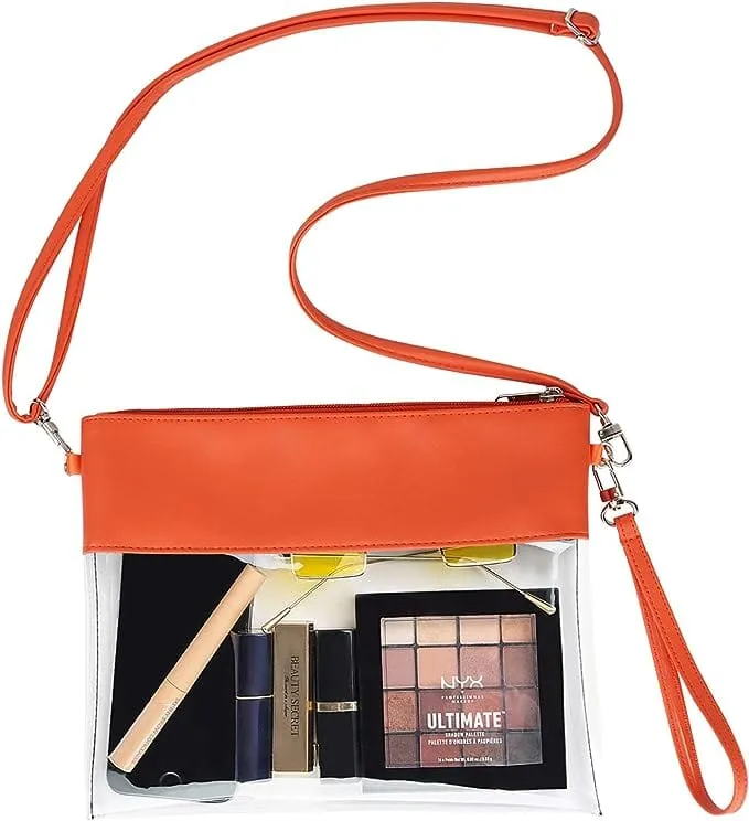 AD200T Game Day Clear Crossbody Bag/Clutch