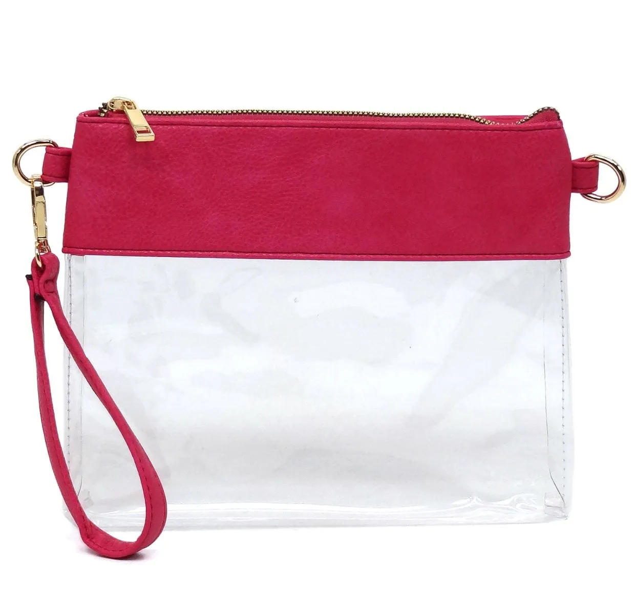 AD200T Game Day Clear Crossbody Bag/Clutch