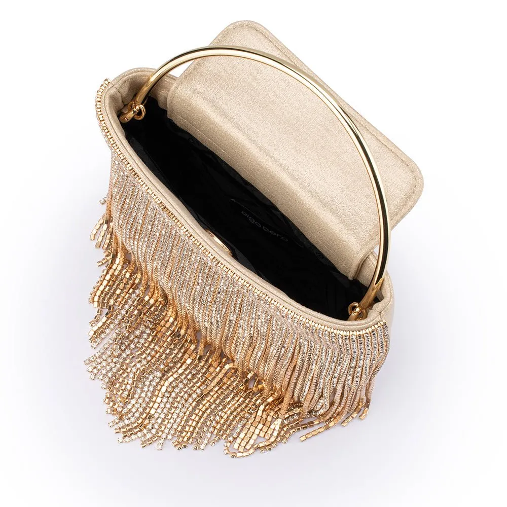 ADINA Crystal Fringe Bag