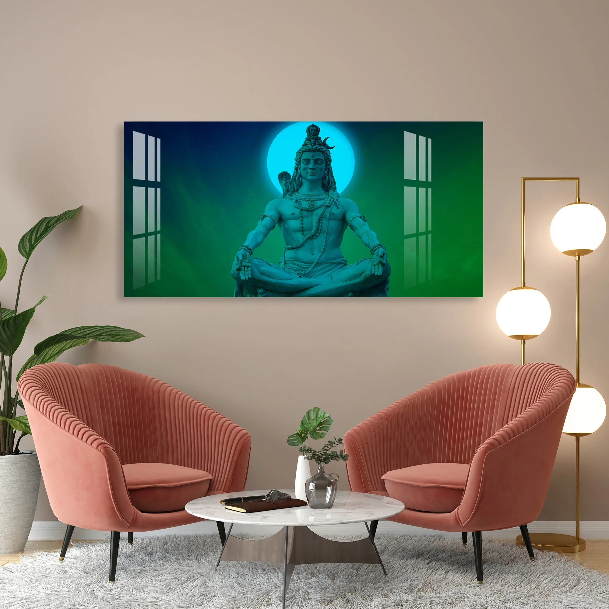 Adiyogi Acrylic Wall Art