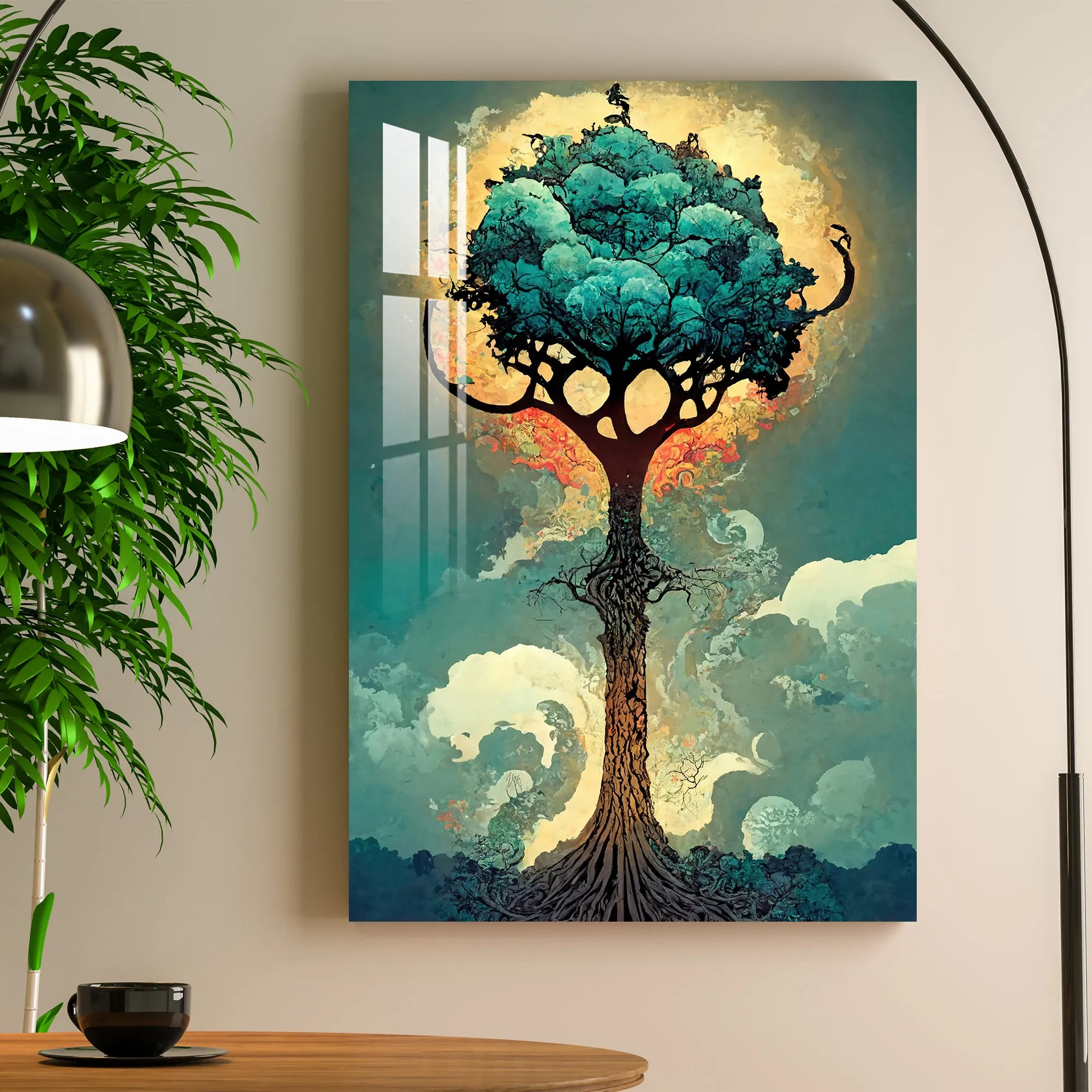 Aesthetic Tree Acrylic Wall Art