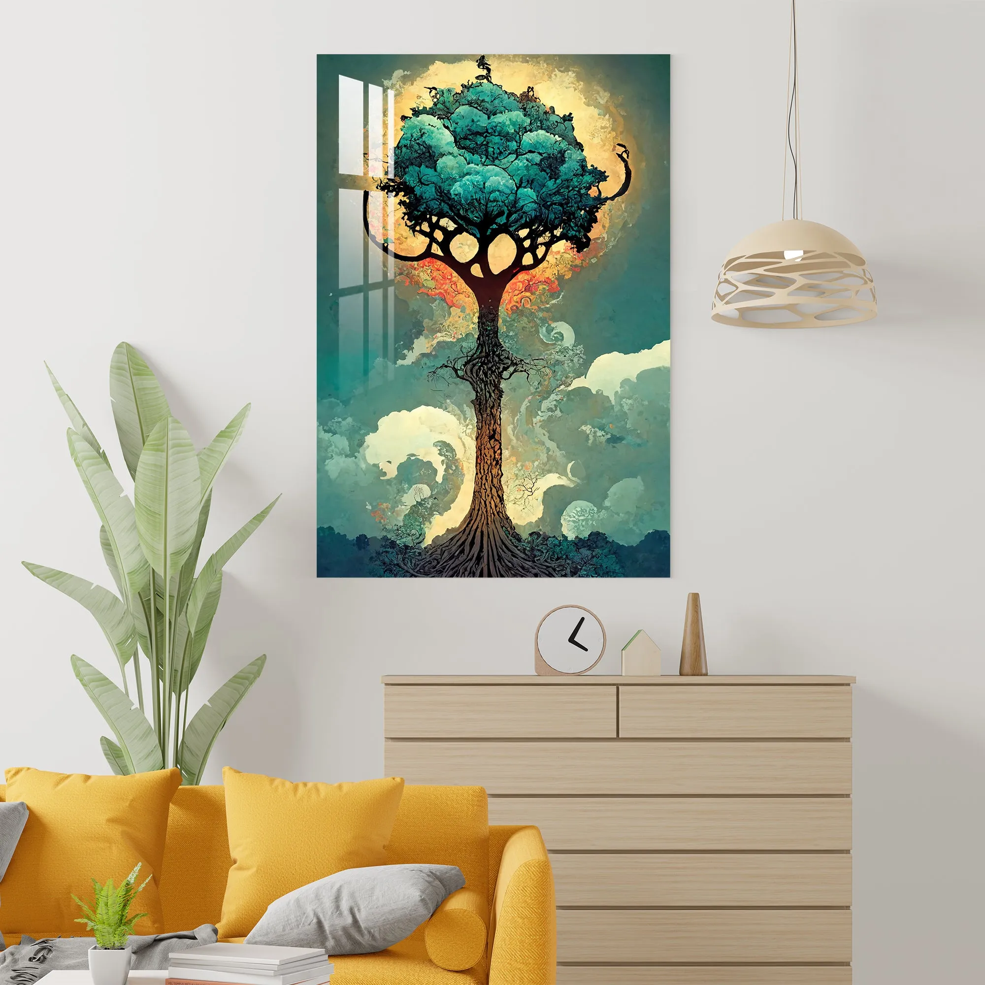 Aesthetic Tree Acrylic Wall Art