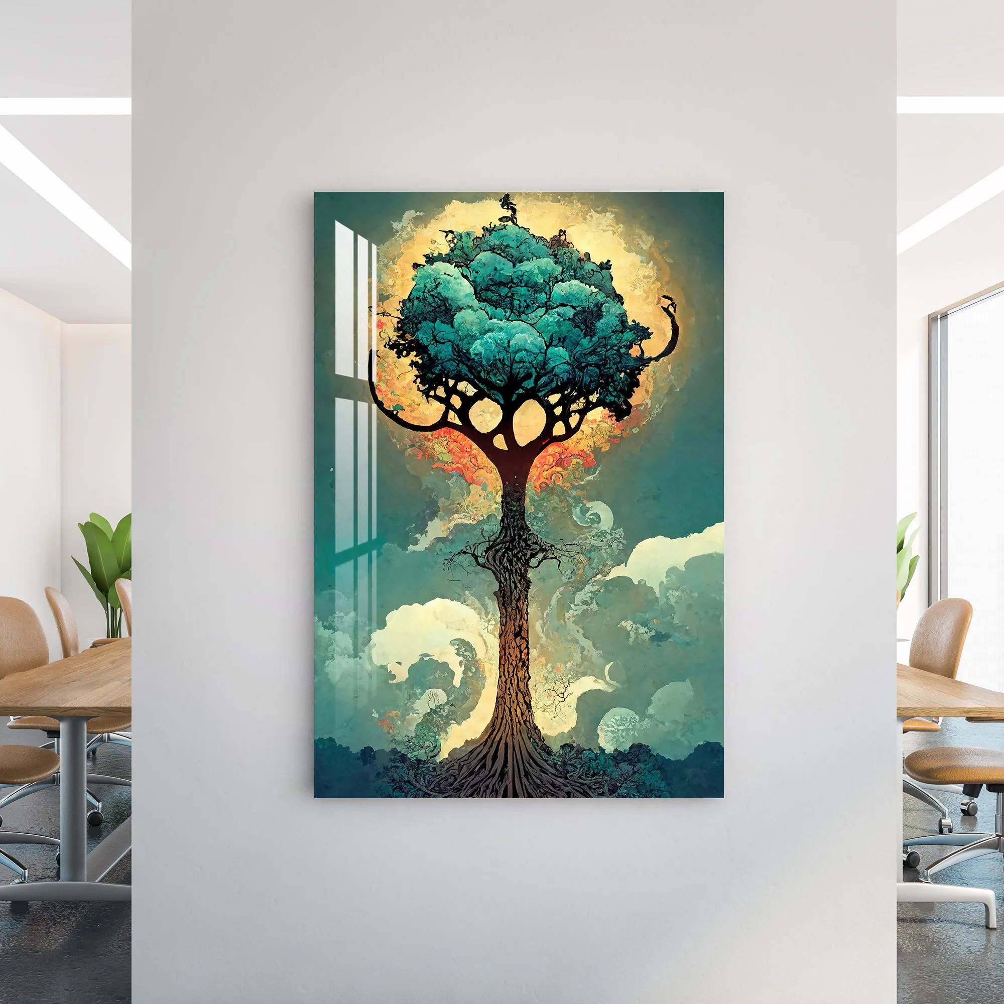 Aesthetic Tree Acrylic Wall Art