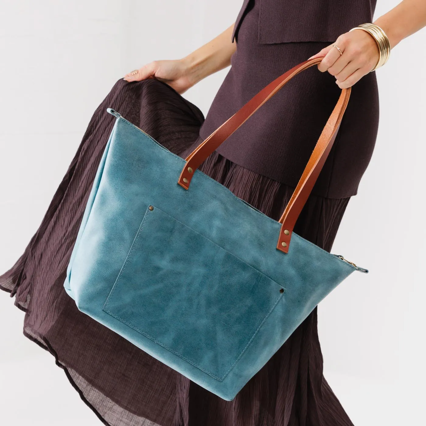 'Almost Perfect' Leather Tote Bag - Limited Edition