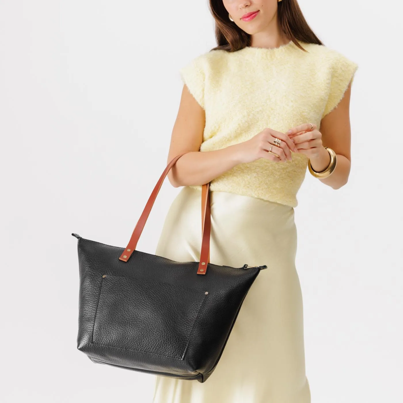 'Almost Perfect' Leather Tote Bag - Limited Edition