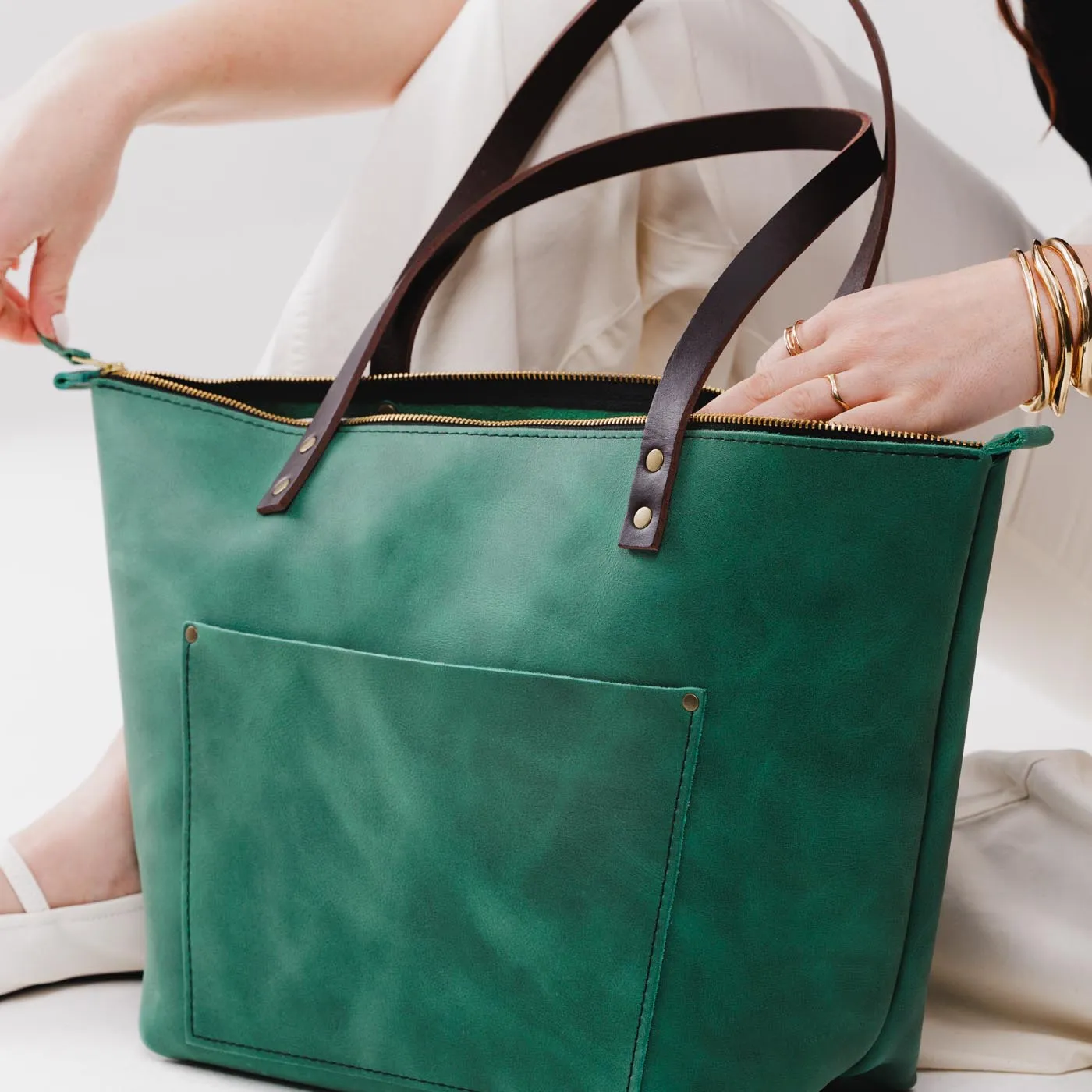 'Almost Perfect' Leather Tote Bag - Limited Edition