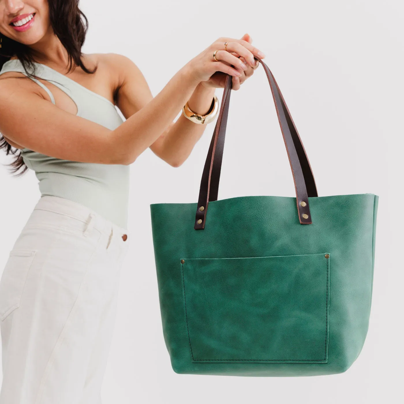 'Almost Perfect' Leather Tote Bag - Limited Edition