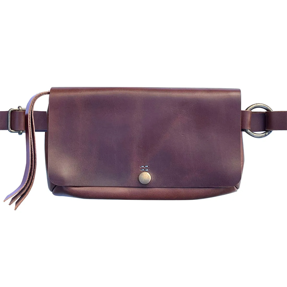 AMELIA Handmade Leather Sling Bag | Belt Bag