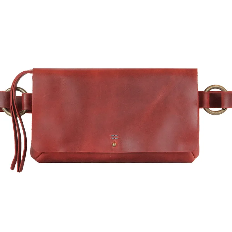 AMELIA Handmade Leather Sling Bag | Belt Bag