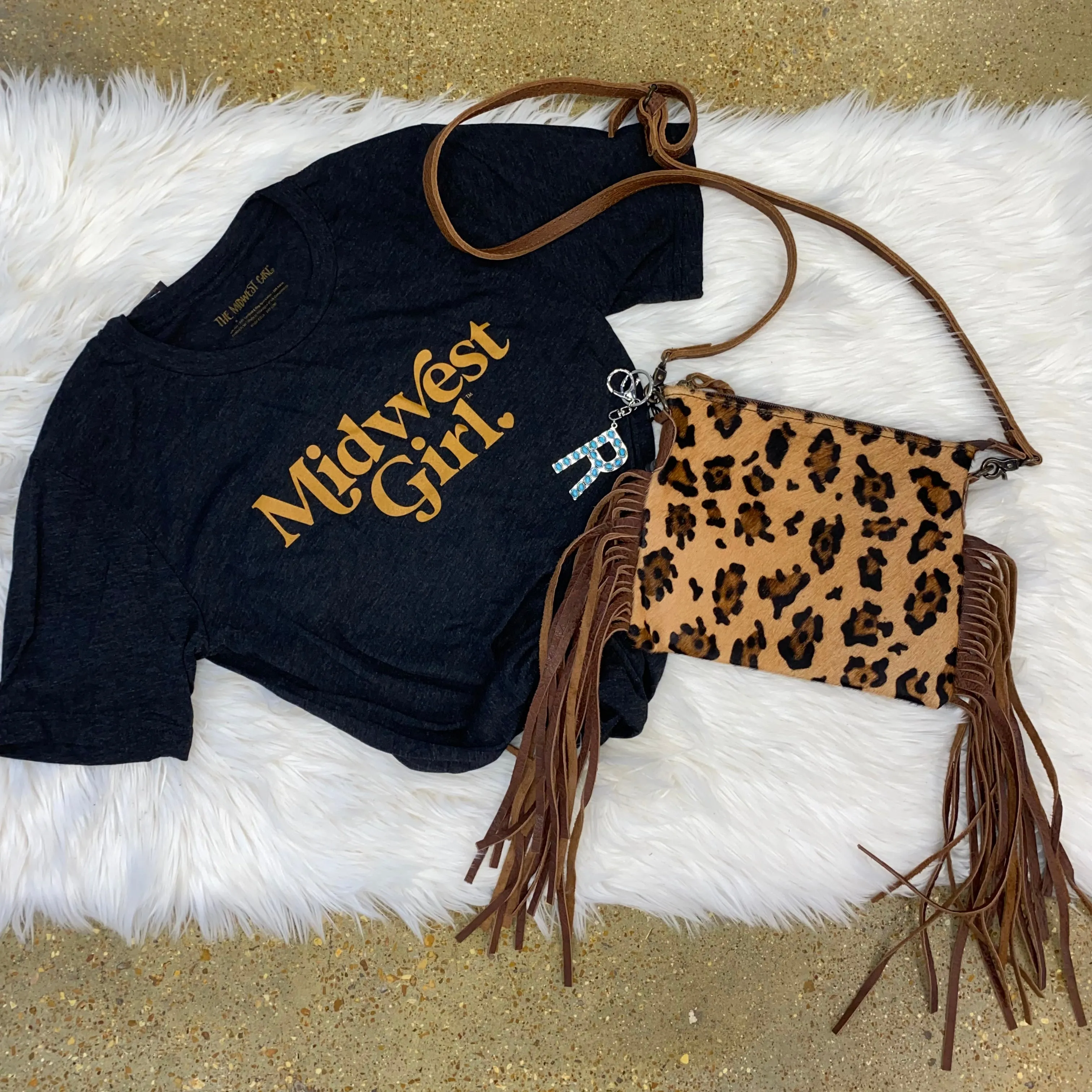 American Darling Cheetah Print with Fringe