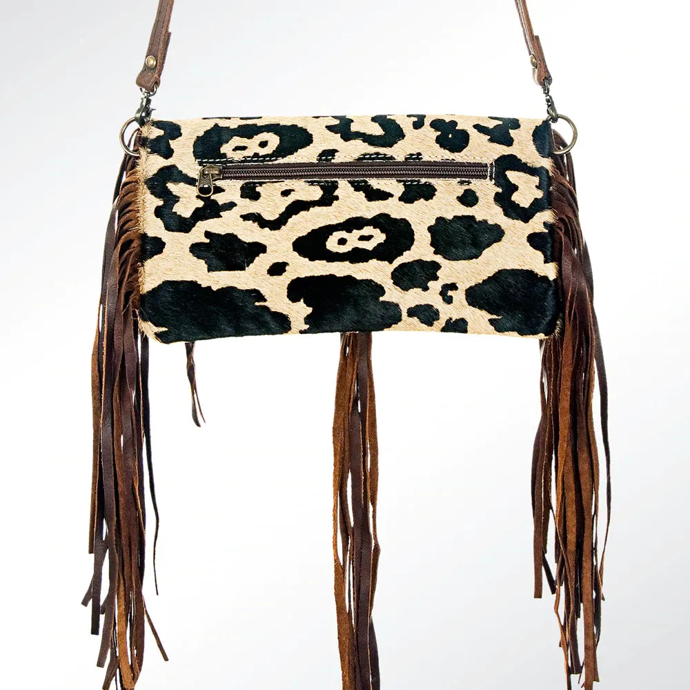 American Darling Jaguar Print w/ Leather Fringe