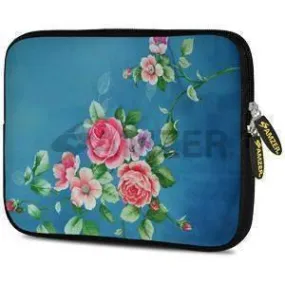 Amzer 10.5 Inch Neoprene Notebook Tablet/iPad Sleeve - Rose Print Provencal