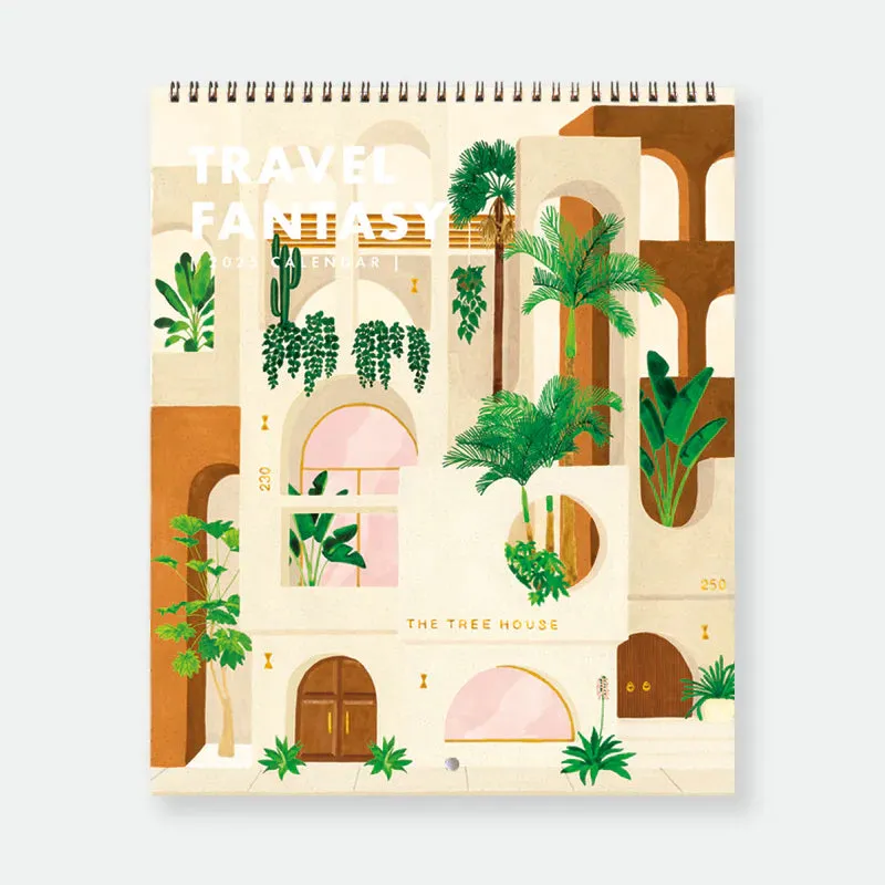 Annual Calendar - Travel Fantasy