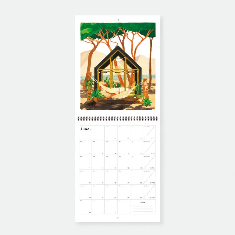 Annual Calendar - Travel Fantasy