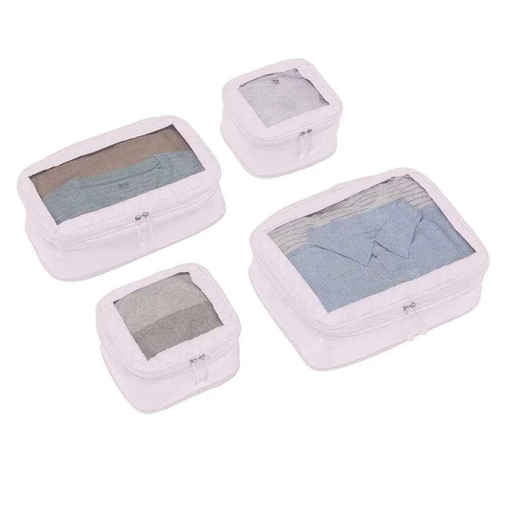 Antler Chelsea 4 Piece Packing Cubes Blush