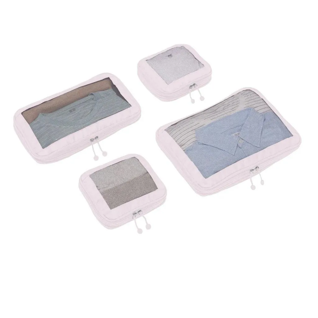 Antler Chelsea 4 Piece Packing Cubes Blush