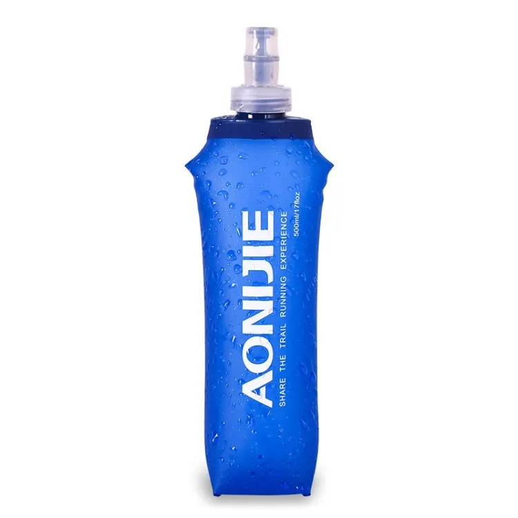 AONIJIE Foldable Sports Outdoor Water Bottle Bag Soft Water Bag, Capacity:500ML