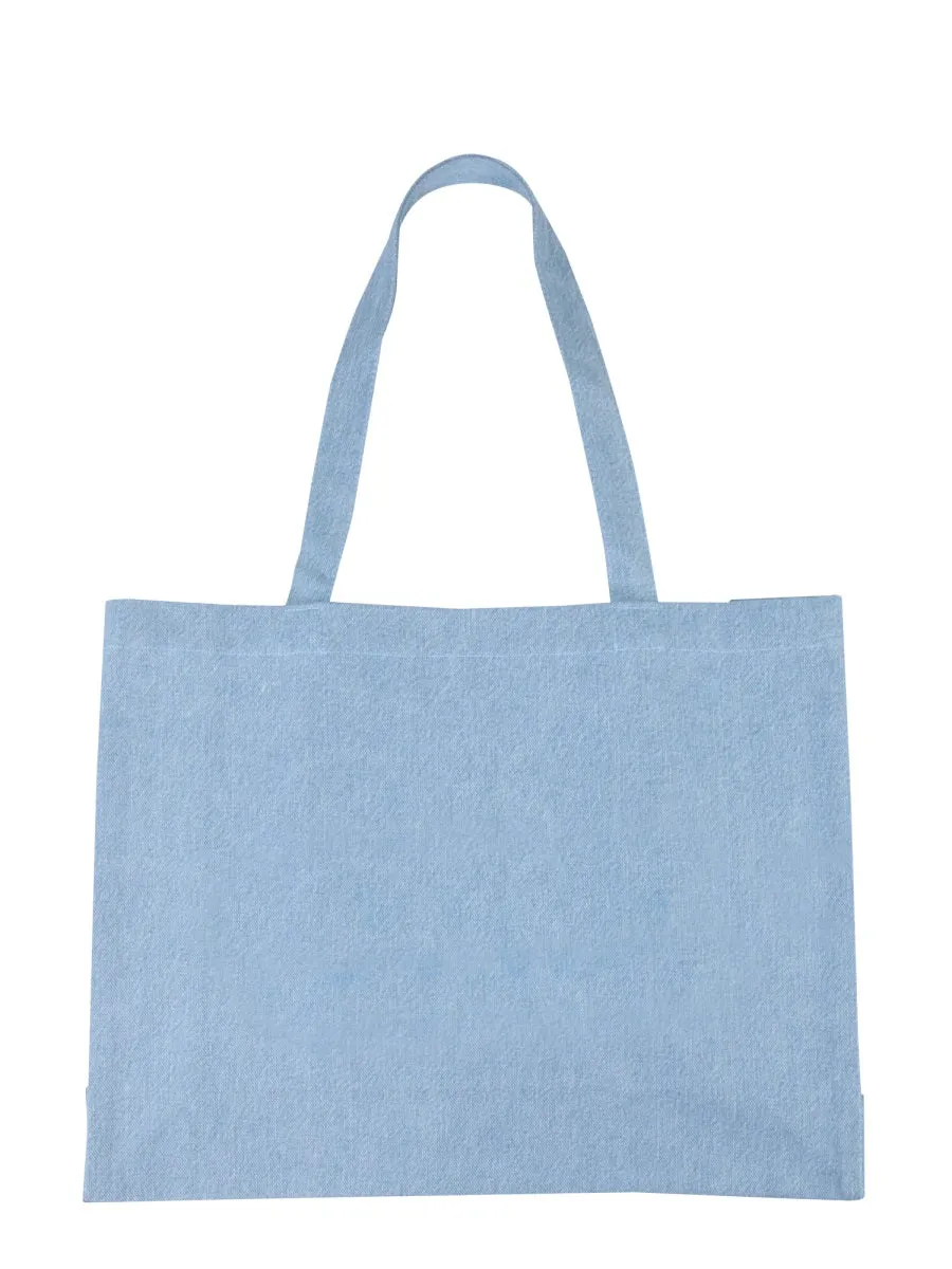 A.P.C. Logo Printed Diane Shopping Bag