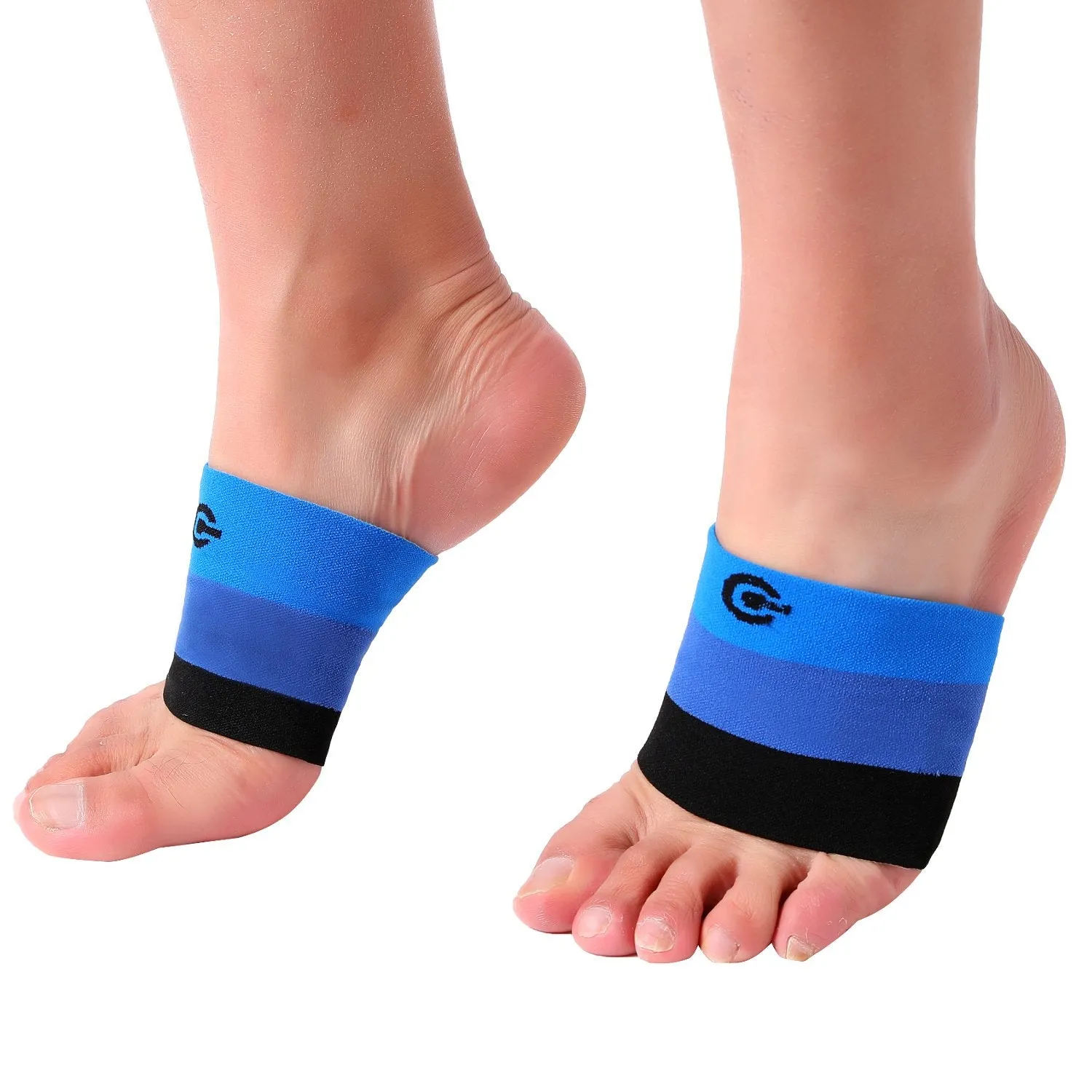 Arch Compression Sleeve BLACK/BLUE/BLUE