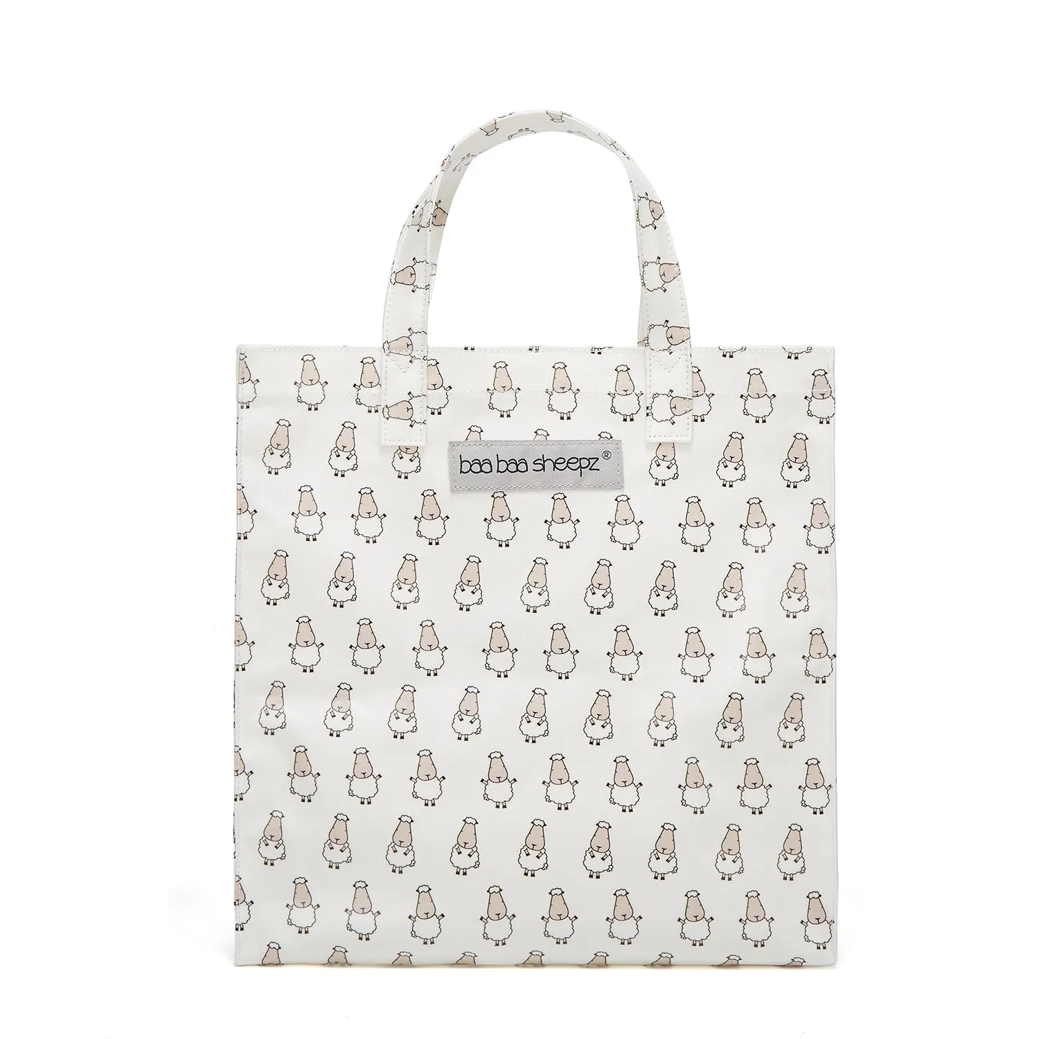 Baa Baa Sheepz Tote Bag Small Sheepz White