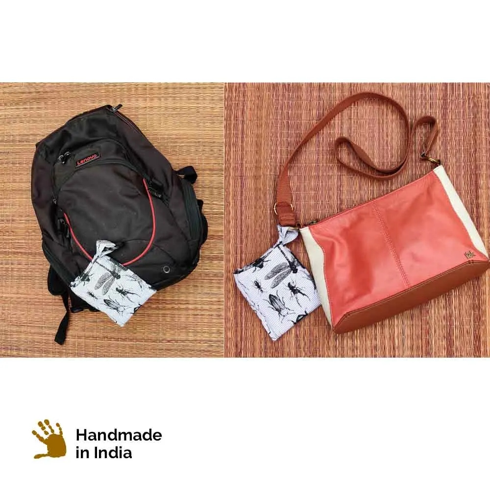 Bag in Bag | multipurpose upcycled cloth shoulder bag