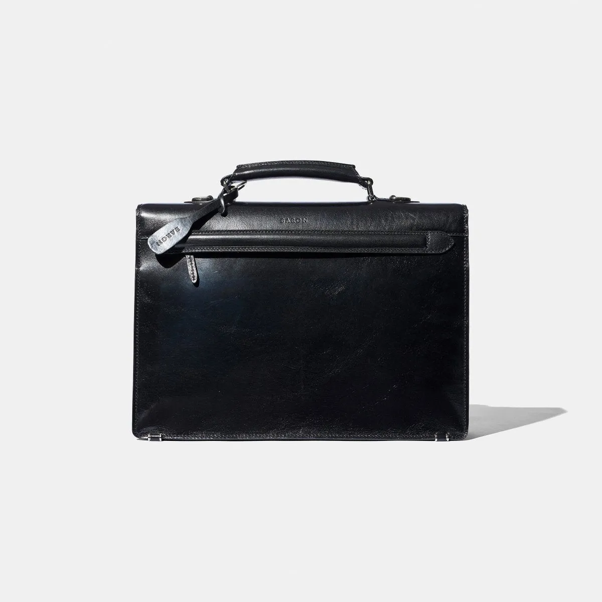 Baron - Small Briefcase COGNAC LEATHER