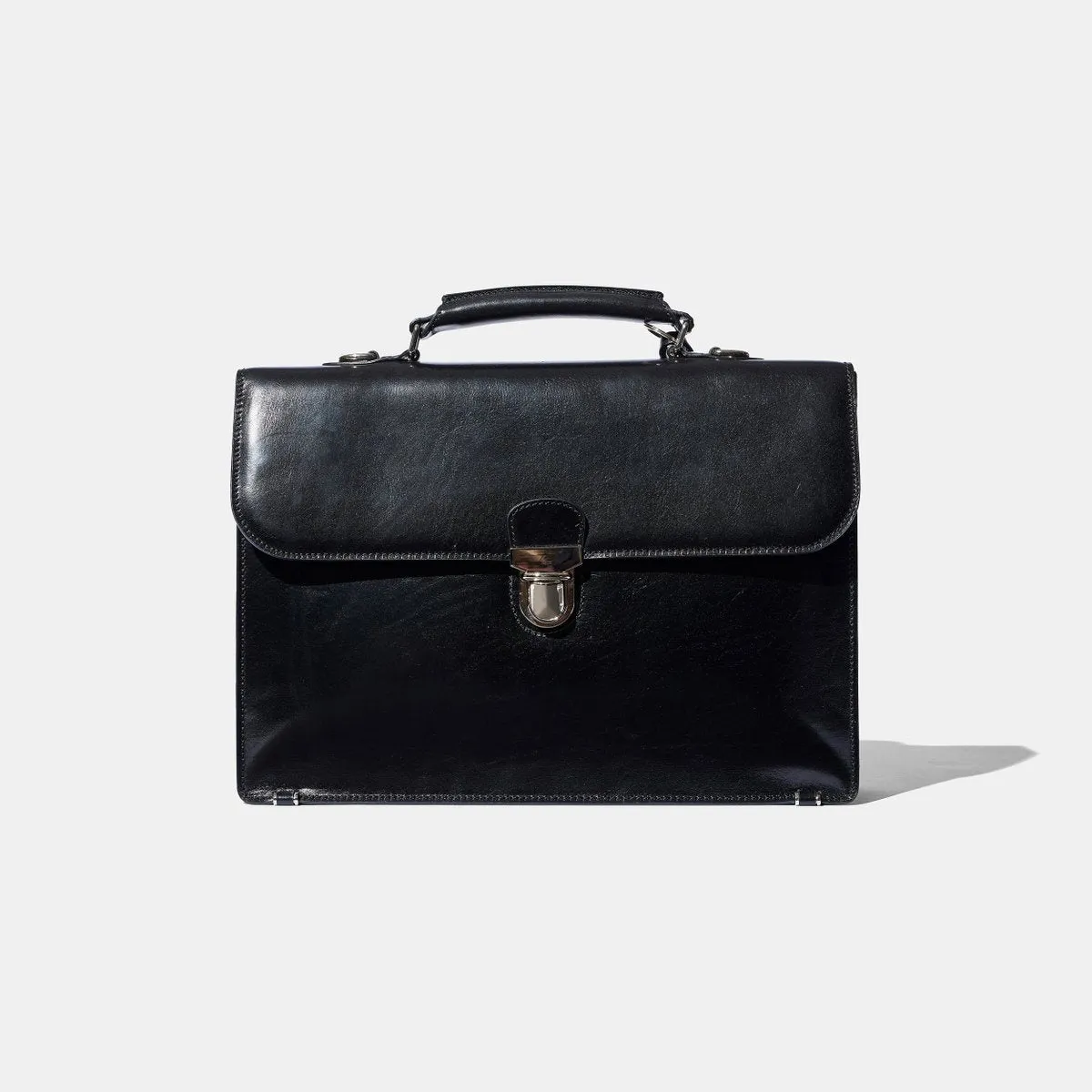 Baron - Small Briefcase COGNAC LEATHER