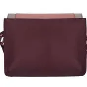 Berry Colour Block Cross Body Bag