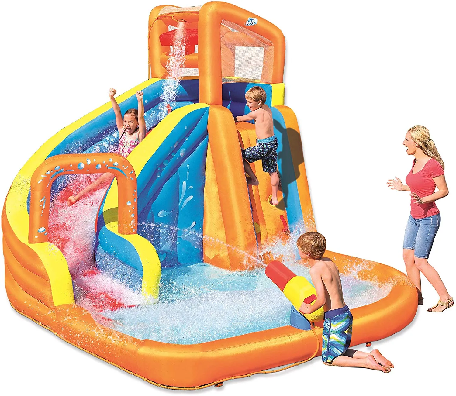 Bestway Turbo Splash Water Zone_Mega Water Park (12' x 10'6" x 8'10"/3.65m x 3.20m x 2.70m)