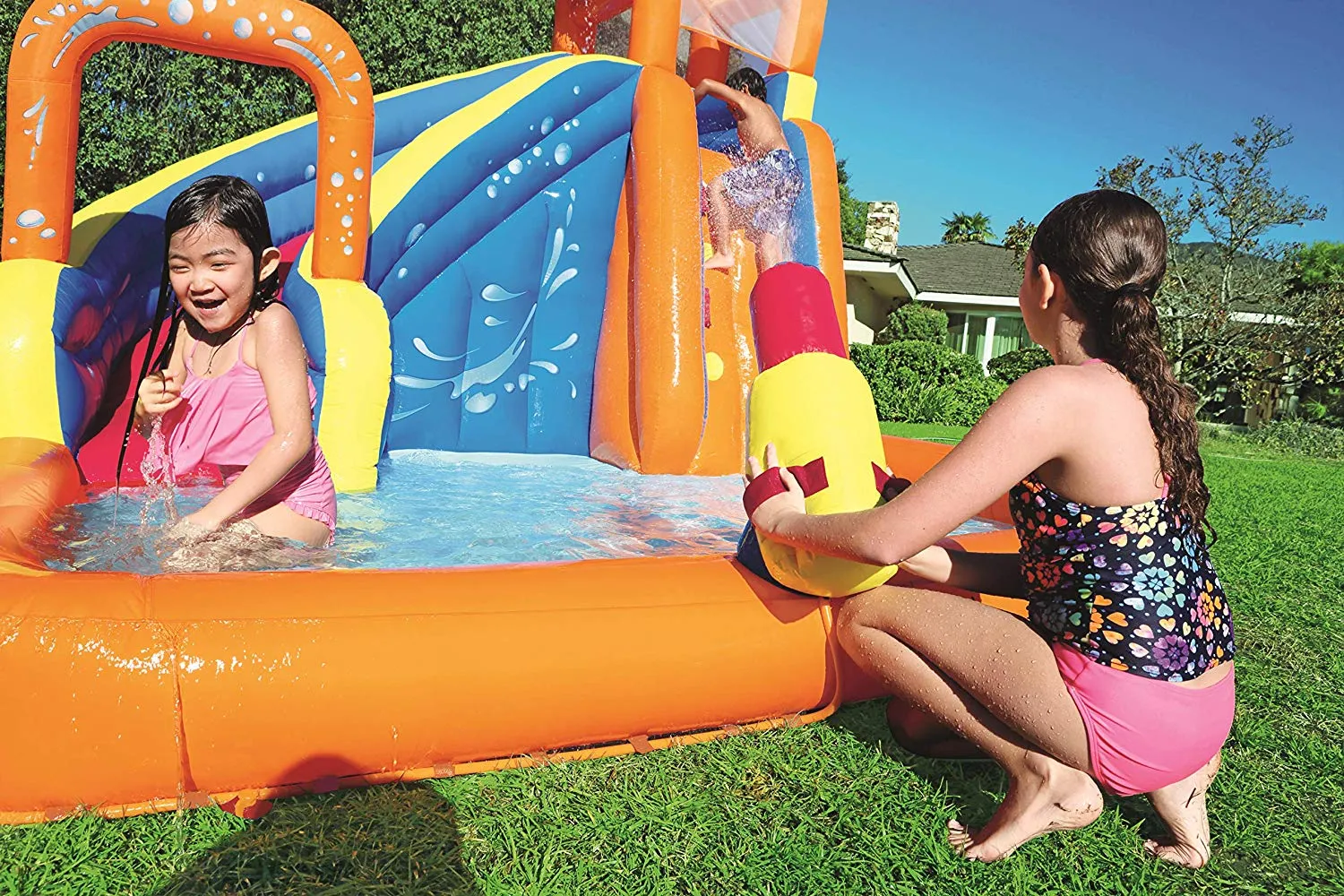 Bestway Turbo Splash Water Zone_Mega Water Park (12' x 10'6" x 8'10"/3.65m x 3.20m x 2.70m)