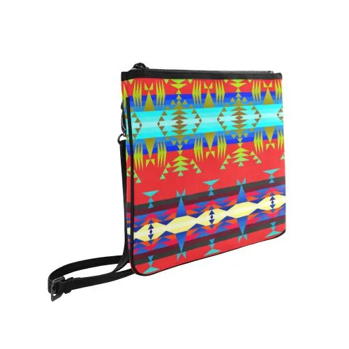 Between the Mountains Greasy Sierra Slim Clutch Bag