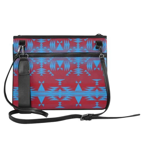 Between the Mountains Sierra Deep Lake Slim Clutch Bag