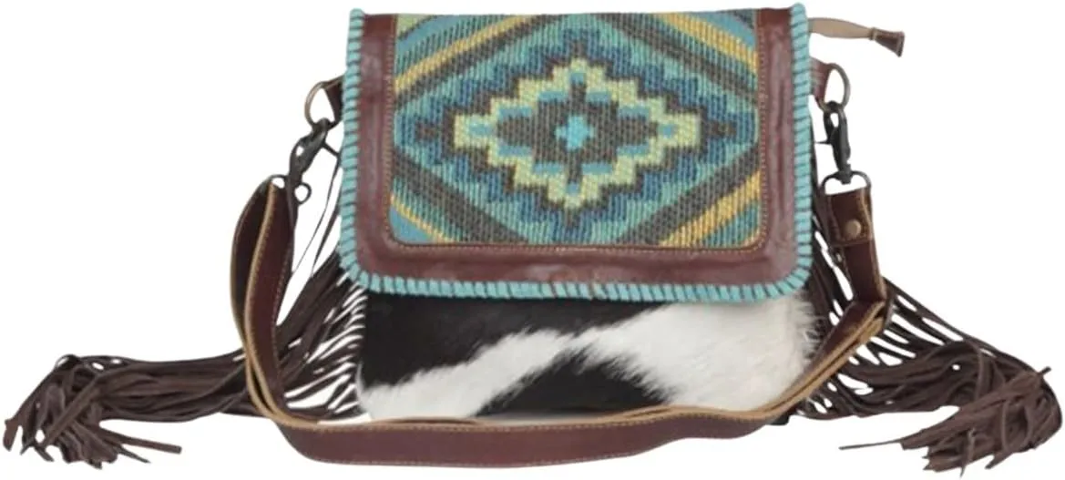 Boho Leather Fringe Shoulder Bag