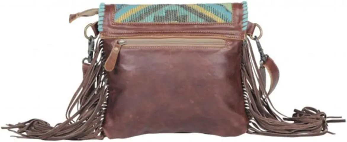 Boho Leather Fringe Shoulder Bag