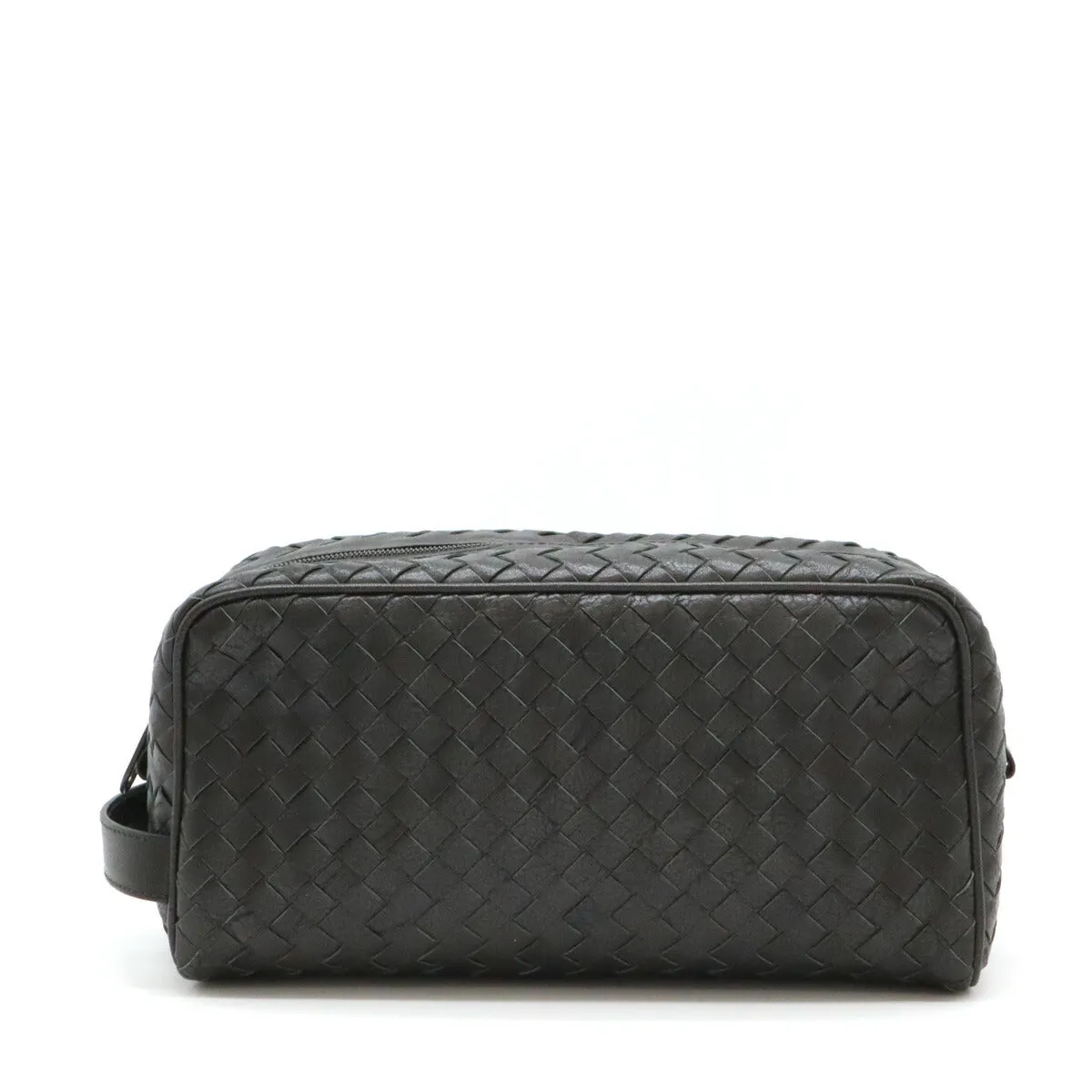 Bottega Veneta Intrecciato Leather Clutch 174361