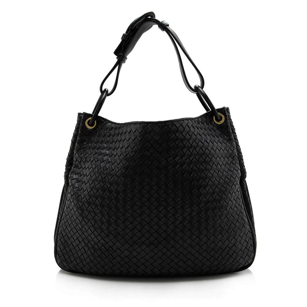 Bottega Veneta Intrecciato Nappa Sloane Hobo  - FINAL SALE (SHF-17071)