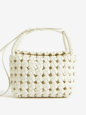 Braided crossbody bag