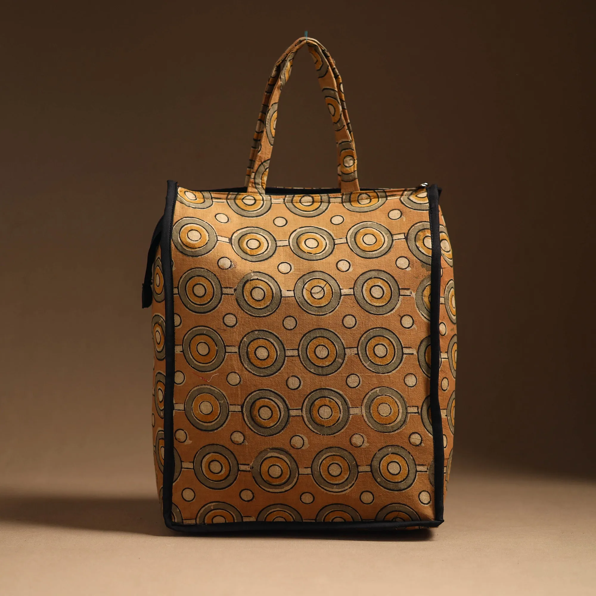 Brown - Handcrafted Cotton Shopping Bag 28