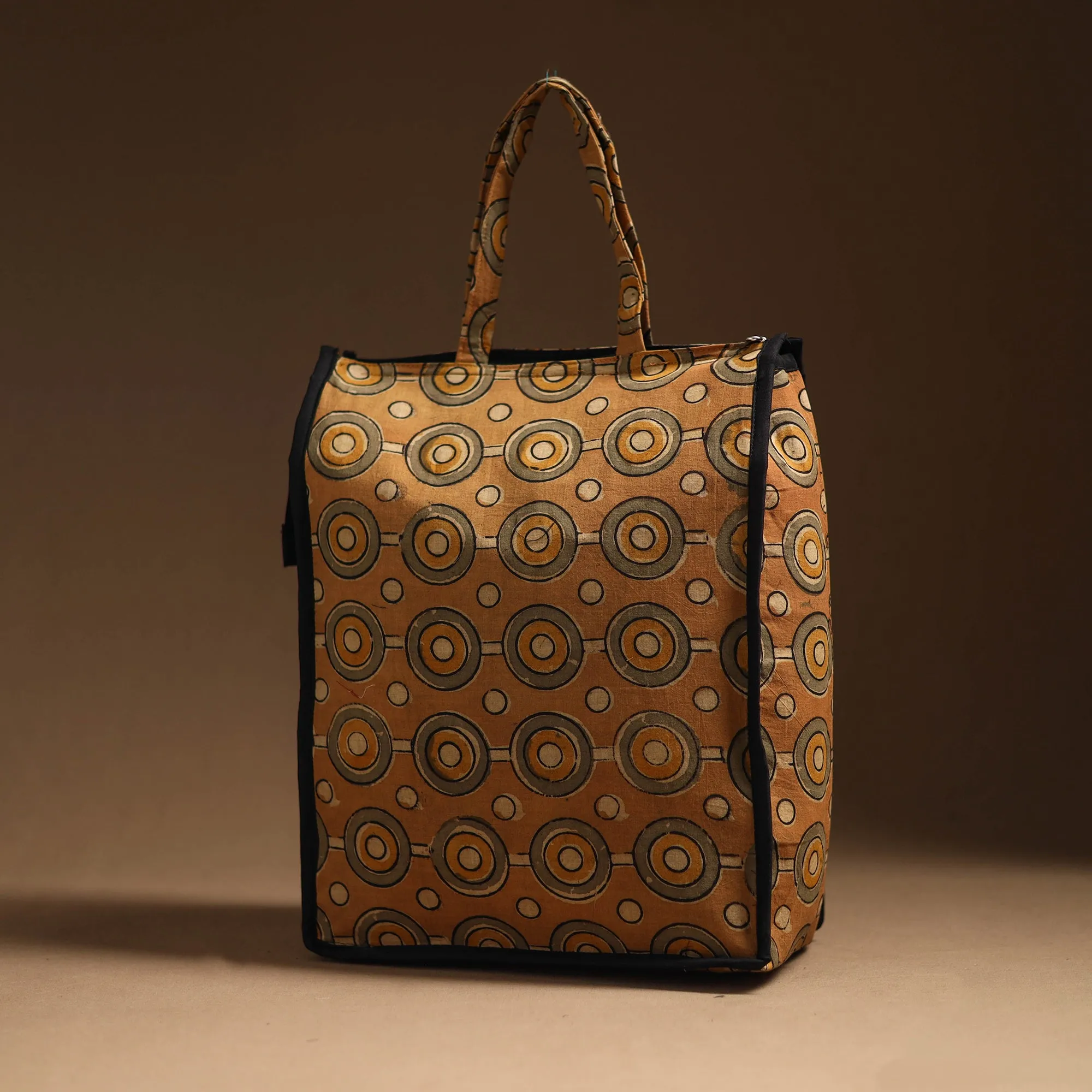 Brown - Handcrafted Cotton Shopping Bag 28